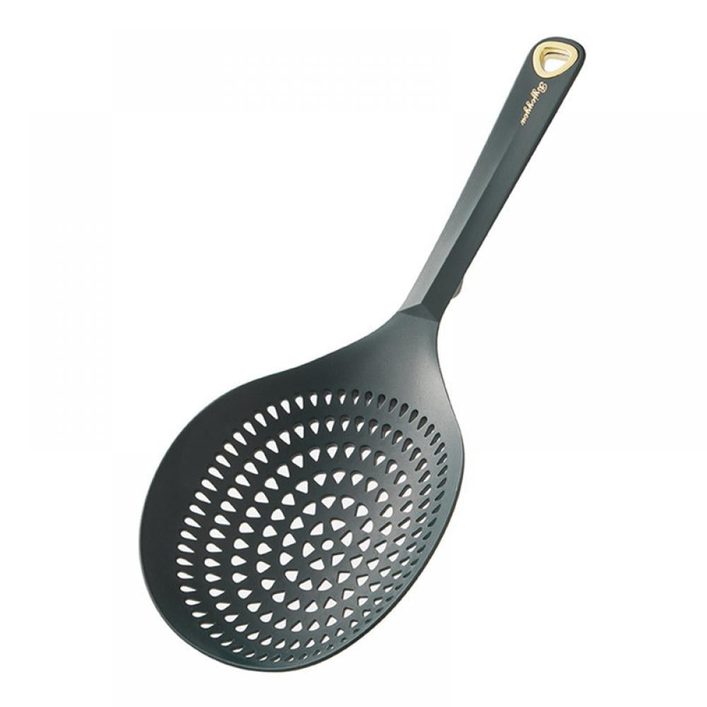 Strainer Scoop Colander Slotted Pasta Spoon Plastic Skimmer Spoon with