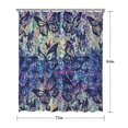 thumbnail image 5 of Blue Purple Butterfly Pattern Shower Curtain 72"x84" ,Bathroom Decorative Shower Curtains Set with 12 Hooks,Modern Waterproof Washable Shower Curtain, 5 of 6