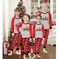 thumbnail image 2 of FEDPOP Toddler Boys Pajamas Christmas Pjs Long Sleeve Sleepwear Set 5t, 2 of 8