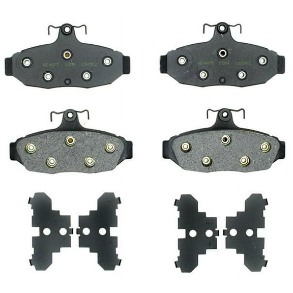 Raybestos Element3™ Professional Grade Brake Pads Fits select: 1993 FORD MUSTANG, 1989-1992 FORD TAURUS