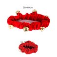 thumbnail image 2 of 5PCS Christmas Dog Collar Cute Pet Collar Puppy Collar with Bells & Leg Sleeve, 2 of 10
