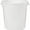 White, variant on Rubbermaid Commercial Products Large Lid for 12, 18, and 22 Qt. Plastic Round Food Storage Container FG573000YEL