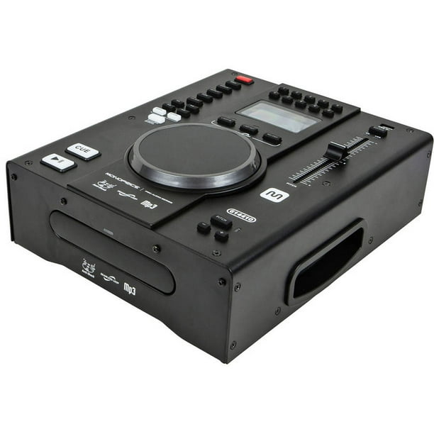 MONOPRICE Tabletop DJ CD Player with USB Flash Player and FX Walmart