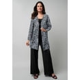 thumbnail image 3 of Jessica London Women's Plus Size Everyday Stretch Knit Open Front Cardigan, 3 of 4