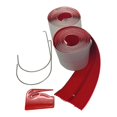 thumbnail image 4 of 2 piezas de accesorios de de cremallera autoadhesiva con de láminas, resistente, disponible, portátil, incluye kit de ganchos para Fernando Rollo de cremallera, 4 of 7