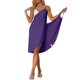 thumbnail image 1 of INSPIRAR CHIC Túnicas de Mujer con Tirantes Espagueti Sin Espalda Sarongs de Playa Costera Vestido de Verano S Púrpura, 1 of 6