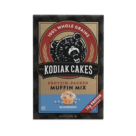 Kodiak Cakes Protein Packed Muffin Mix Blueberry 14
