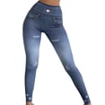 thumbnail image 3 of Sonducket Pantalones femeninos Leggings deportivos cintura alta melocotón cadera ropa de punto entrenamiento gimnasio traje correr diseño Prendas para la parte inferior del cuerpo L, 3 of 6
