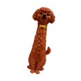 thumbnail image 3 of Figura de perro de resina, jarrón para flores, maceta, regalo decorativo, maceta artística Marrón, 3 of 9