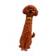 thumbnail image 3 of Figura de perro de resina, jarrón de flores, maceta, contenedor de plantas, adorno artístico Marrón, 3 of 9