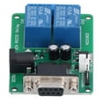 thumbnail image 3 of Relay Module ABS Serial Port Baud Rate 9600kbps Remote Control Electronic Component RS232, 3 of 14