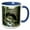 Blue/White, variant on 3drose, Acadia National Park - Cobblestone Bridge, 11oz Mug