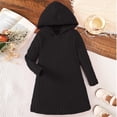 thumbnail image 6 of EnJoCho Girls Long Sleeve Ribbed Dress Set for Toddlers 2-8 Years, Solid Color Casual Elegant Everyday Outfit Knit Dresses, 6 of 7