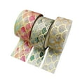 thumbnail image 3 of segolike Ensemble de 3 Rouleaux de Ruban Washi pour Fournitures de Scrapbooking Journalisation Bricolage, 3 of 9