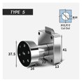 thumbnail image 2 of Door Lock, Smart Password Lock Touch Screen Digital Security Lock Wood Cabinet Keypad Drawer Office Digital Electronic Lock ,Easy to Install, 2 of 6