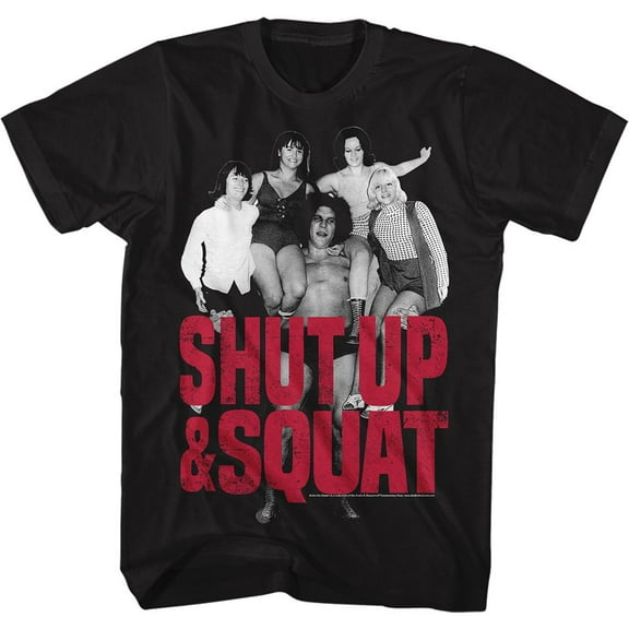 Andre The Giant Shut Up And Squat Black Adult T-Shirt 6Xl