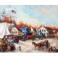 thumbnail image 2 of Linda Nelson Stocks "Fall on Harbor" FRAMED Art Generic, 2 of 3