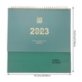 thumbnail image 3 of Miangastore Daily Use Monthly Calendar Green Paper Modern Home Supply 1Set, 3 of 8