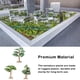thumbnail image 3 of Cateissary Miniature Trees Plastic Artificial Plants Toys and Ecological Ornament Large Landscape Forest Wild Simulation Small Decoración del hogar 10cm Cateissary WJ3541-02, 3 of 6