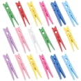 thumbnail image 3 of SHISUYAN 40pcs 2.9 Inch Wooden Clothespins Clothes Pegs (Random Color), 3 of 8