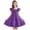 Purple-mH1B, variant on Vdoaml Little Girls Flutter Sleeve Midi Dress Kids Hollowed Out Flowy Sundress Children Summer Casual Dresses 3-4 Years Red