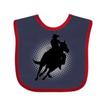 Inktastic Rodeo Rider Team Roping Boys Baby Bib