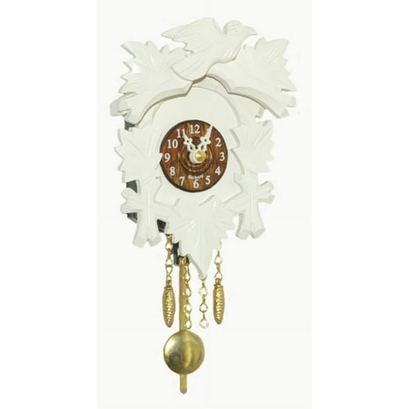 Kuckulino Black Forest Clock with quartz movement and cuckoo chime