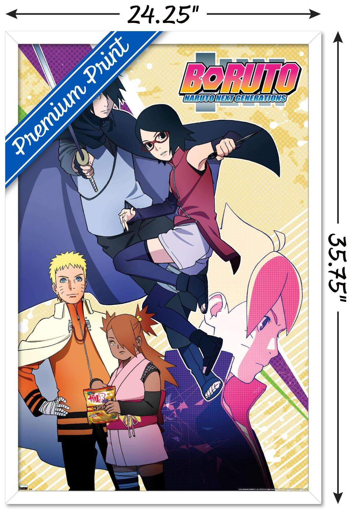 Boruto: Naruto Next Generations Group Wall Poster, x 34