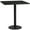 Black, variant on EMMA + OLIVER Scratch-Resistant Pub Table, Black