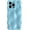 Blue, variant on for iPhone 15 Pro Max Case,Water Ripple Wave Meteorite Bubble Chrome Plating Electroplated Candy Phone Case (Eletro Red)