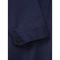 thumbnail image 6 of Alvivi Men's Dustproof Coveralls Long Sleeve WorkWear Suit Mechanic Work Jumpsuit Navy Blue 4XL, 6 of 7