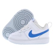 Nike Court Borough Low 2 Infant/Toddler Shoes Size 7, Color: White/Blue