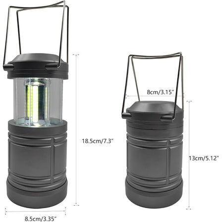 Lanterna LED Coleman 3AA Micropacker: Compatta E Robusta Per Escursioni E Tenda, 1W Cree, 3 Batterie AA, 4 Modalità