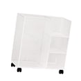 thumbnail image 1 of Estante de almacenamiento con ruedas para esterillas de , estante de almacenamiento para gimnasio en casa, suministros de 3 capas, 1 of 8