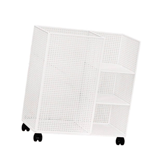 Estante de almacenamiento con ruedas para esterillas de , soporte para equipos de gimnasio, carrito multifuncional con ruedas de 3 capas, estante
