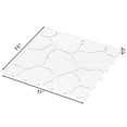 thumbnail image 4 of Gray Garden Path Track Interlocking Stone Look Design Pathway Tile Floor Paver, Pack of 4, 4 of 7