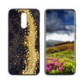thumbnail image 1 of Compatible with LG K12 Plus Phone Case, Burst of Gold jpg Case Men Women, Flexible Silicone Shockproof Case for LG K12 Plus, 1 of 1