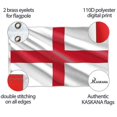 thumbnail image 2 of England Flag English St Georges Cross Flag Double Seam 2 eyelets Mode 57, 2 of 5