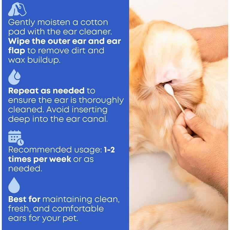 Beloved Pets Ear Cleaner Drops Wash Solution for Cats and Dogs