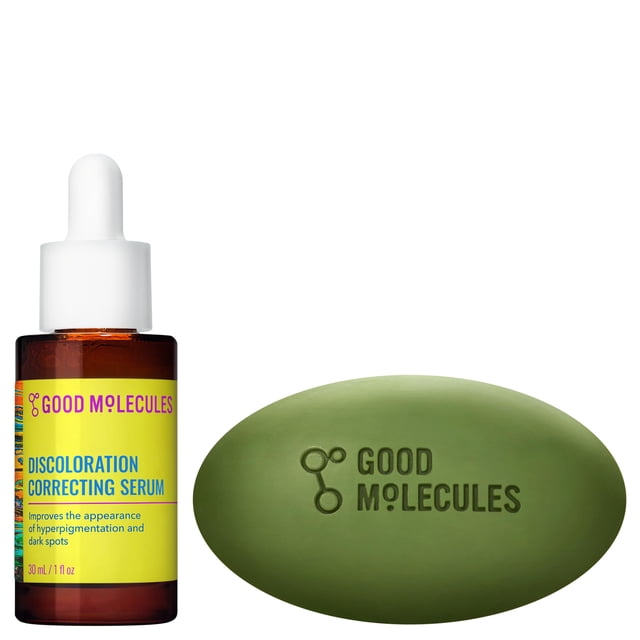 Dúo de cuidado de la piel Good Molecules Dark Spot Bar 85 g y sérum 30 ml
