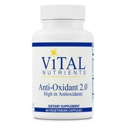 Vital Nutrients - Anti-Oxidant 2.0 High in Antioxidants - Specially Balanced Antioxidant Formula - 60 Vegetarian Capsules per Bottle