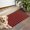 Red Black Checkerboard, variant on Navy and Beige Checkerboard Pattern Door Rugs,Washable Non Slip Door Mats Indoor,Decorative Door Mats,Entry Mat Indoor for Entrance,Bedroom,Kitchen,Bathroom,17"x30"