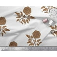 thumbnail image 3 of Soimoi Cotton Jersey Fabric Leaves & Floral Artistic Decor Fabric Printed Yard 58 Inch Wide, 3 of 3