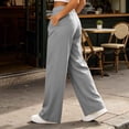 thumbnail image 5 of SETOOFF Women High Waist Pleated Wide Leg Dress Pants Loose Palazzo Trousers with Side Pockets Business Work Office Casual Travel Interview Daily Bottoms, 5 of 9