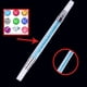 thumbnail image 4 of Seitruly 2019 niñas cabezas duales de silicona arte de uñas pluma de escultura mango de acrílico de diamantes de imitación para tallado en relieve Juegos de manicura azul, 4 of 4