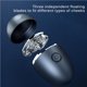 thumbnail image 4 of Máquina De Depilación Máquina De Afeitar Para Hombres Con Carga Usb Máquina De Afeitar Eléctrica Recargable Con Cabeza Flotante Tridimensional Cabezal De Cepillo De Limpieza Para Adultos Eigraketly CE003199-02, 4 of 7