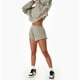 thumbnail image 3 of Pantalones cortos deportivos para mujer, cintura alta elástica, ropa deportiva de secado rápido para correr y trotar, 3 of 7