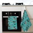 thumbnail image 4 of Sikiie Hawaii Palms Waffle Weave Kitchen Dish Cloth,Super Absorbent Kitchen Dish Towels 16*26 Inches for Dish Rags Washing Dishes, Drying Dishes, 4 of 7