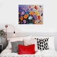 thumbnail image 5 of Nawypu  Flower Canvas Wall Art - Colorful Poppy Painting - Floral Picture for Living Room Bedroom Bathroom Decor, 5 of 6
