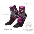 thumbnail image 6 of Naloa Pink Blossoms Butterfly Ankle Socks for Women Non Slip Socks No Show Socks Classic Low Cut Casual Socks Casual Socks, 6 of 7